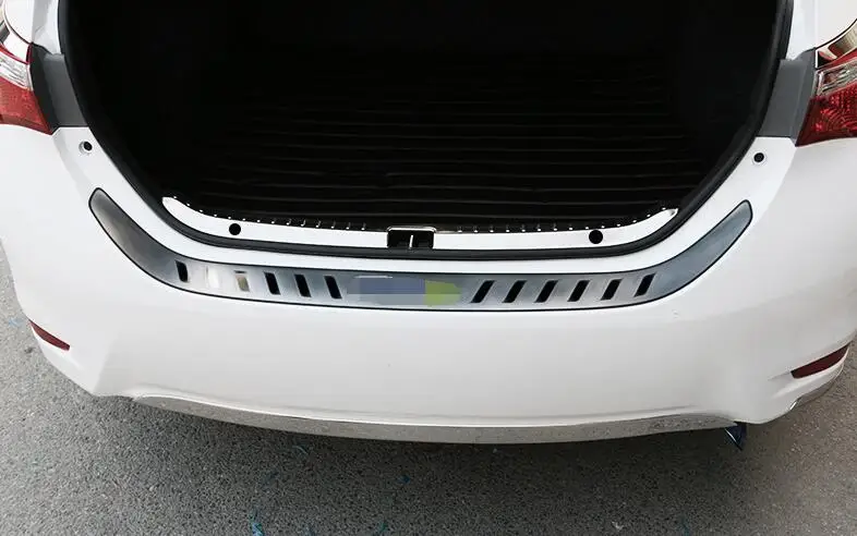 Защитная панель заднего бампера для Toyota Corolla E170 2014 2015 2016 2017|rear bumper car|car rear bumperbumper for