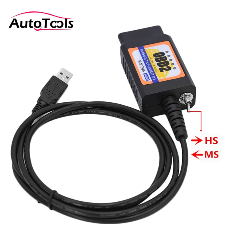 Elm327 Mz327 Usb V1.5 Modified Switch Elmconfig Pic18f25k80 Chip Hs-can ...