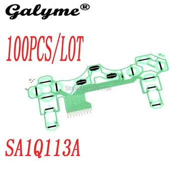 

100Pcs/Lot Hot Sale Green SA1Q113A For Sony Playstation 2 PS2 Controller Conductive Film Conducting Ribbon Keypad Flex Cable