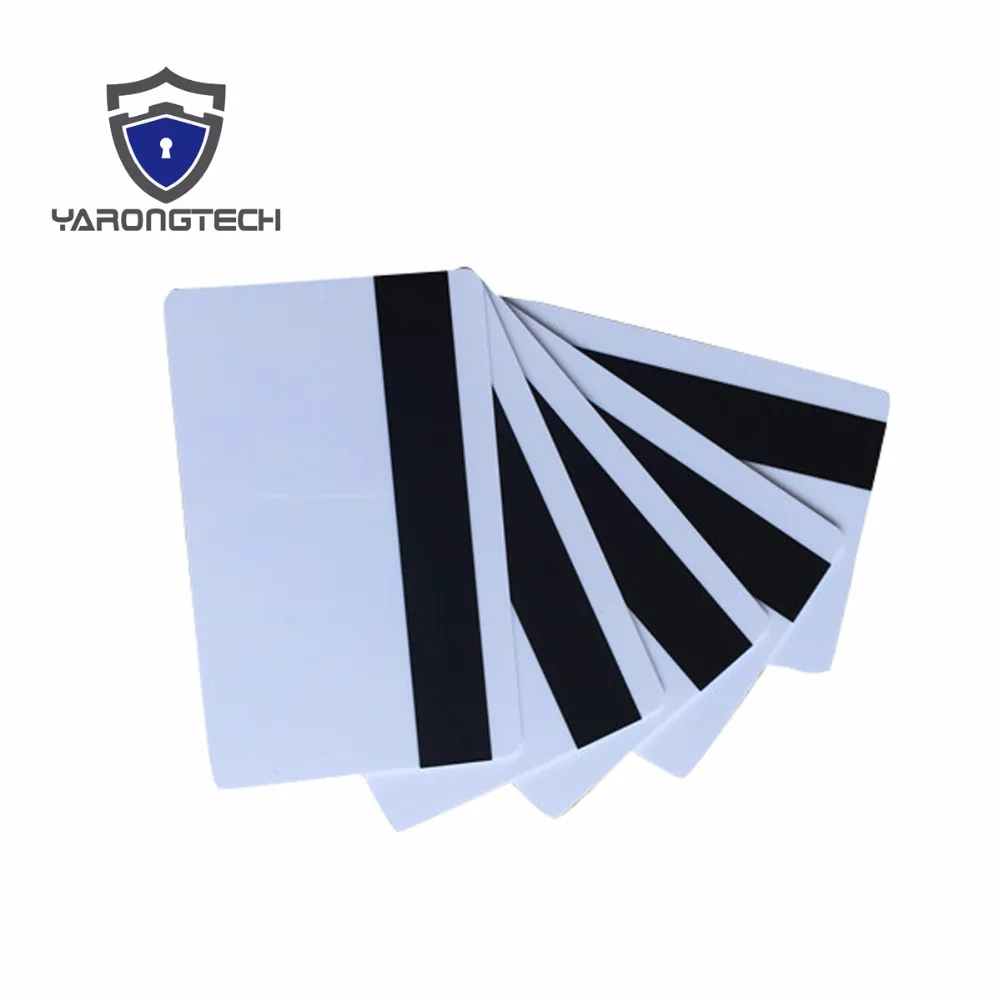 200шт пустой пластиковый CR80 Хико карты с магнитной полосой ISO стандартный размер печати белый ПВХ карты