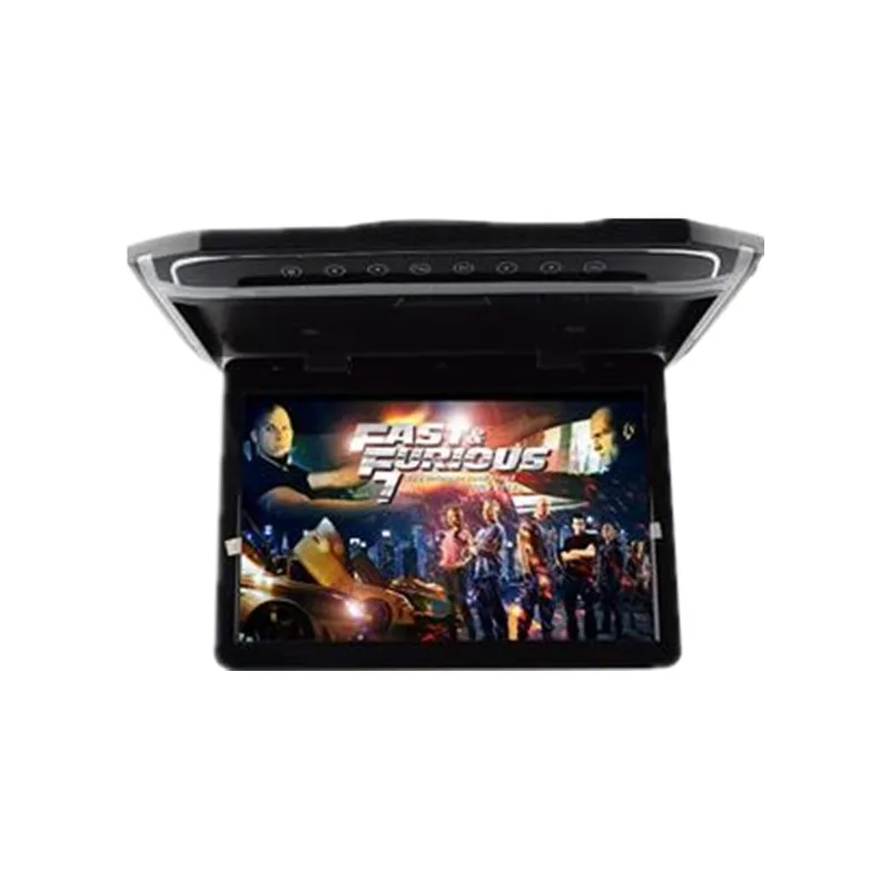 

Full HD 1024*600 10.2 inch Car Flip Down Monitor MP5 Roof Media 1080P HDMI USB SD FM Universal Touch Button Ceiling JD-102HD New