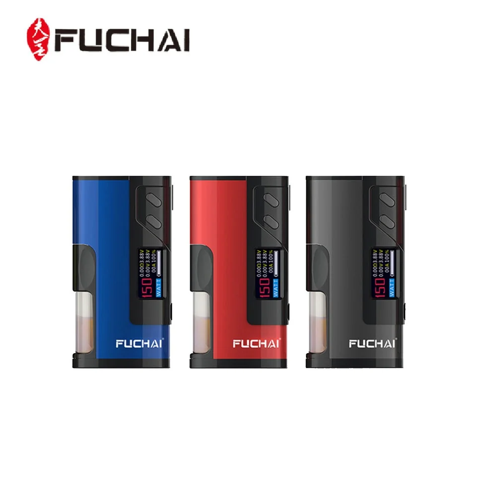 

Original 150W Fuchai Squonk 213 VW MOD with 0.96 Inch Screen & Squonk Bottle Max 150W No 18650 Battery VS Cylon 218W/DNA250C