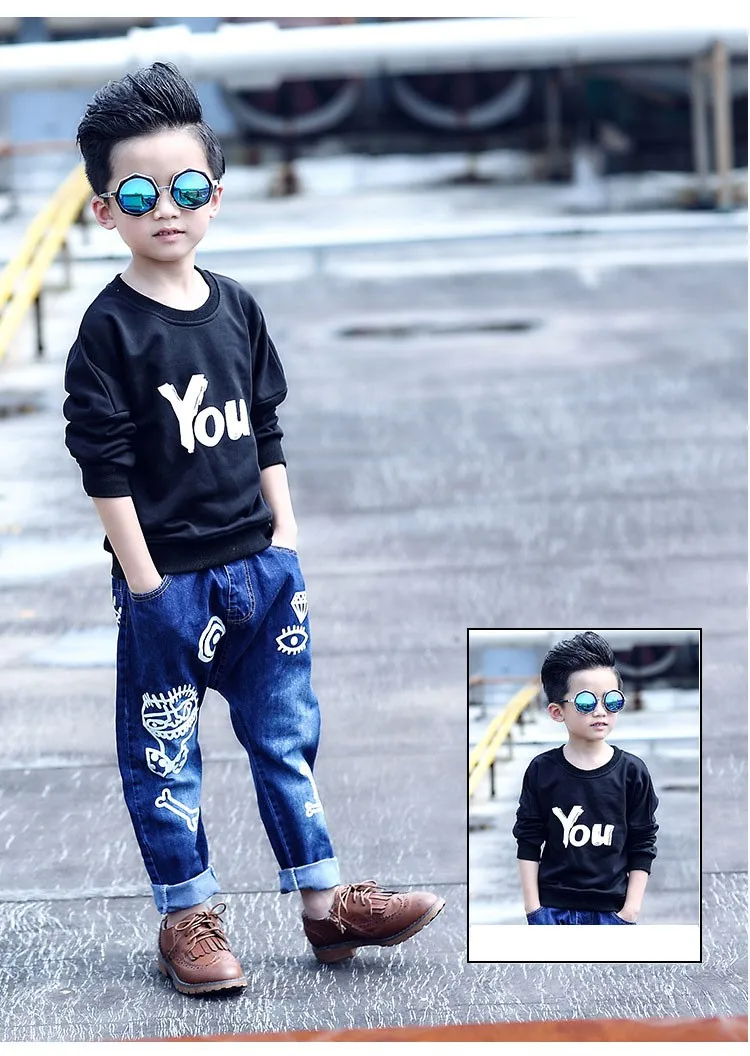high quality fashion 2017 children jeans for boys kids scrawl pattern denim pants clothing children baby little big boy jeans clothes 6 7 8 9 10 11 12 13 14 15 16 years old (20)
