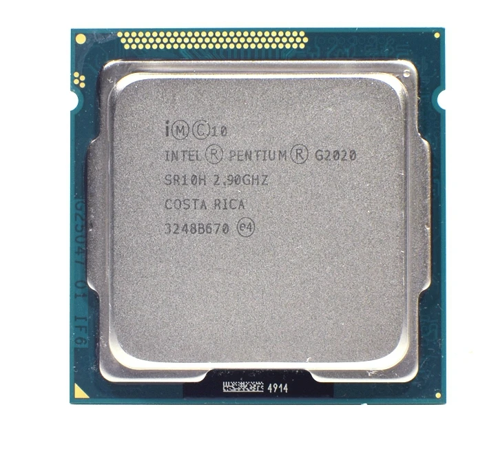 Intel Pentium G2020 двухъядерный 2,9 ГГц 3 м кэш процессор SR10H LGA1155