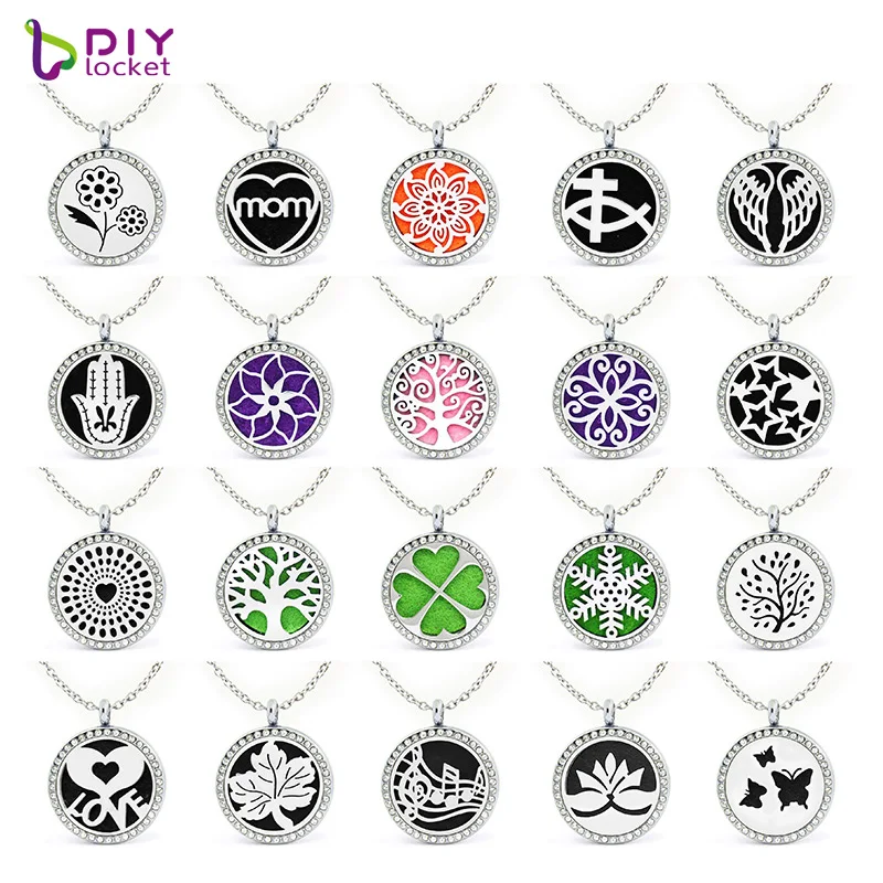 

Fashion 30mm Crystal Mix Style Alloy Diffuser Oil Neclack Wholesale With Rhinestones, Accept customization AK114-232