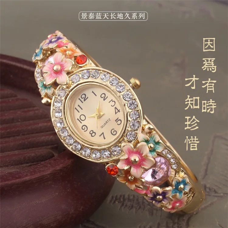 

2019 New Promotion Original Bracelet Watch Wholesale Ms Crystal Aureate Deserve To Act The Role Of Technology Ofing Is Tasted