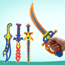 EVA Игрушка пирата меч DIY безопасности пены игрушки Дети ролевые игры мальчиков подарок на открытом воздухе
