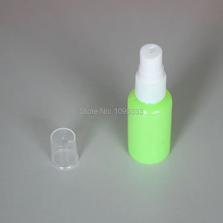 30 мл 30cc Пластик распылительной Бутылки Косметика Make-up долива воды дополнительное насоса бутылки многоразового использования, 100 шт./лот