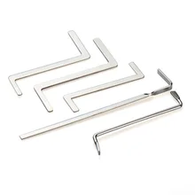 5 шт. слесарные инструменты из нержавеющей стали двухрядный Натяжной ключ инструмент для удаления фиксатор крючков экстрактор Набор Мебели Оборудование
