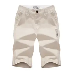 ICPANS повседневные шорты для мужчин белый зеленый до колена мужские s шорты Лето 2019 хлопок бермуды Masculina шорты для мужчин большой размер 42 44