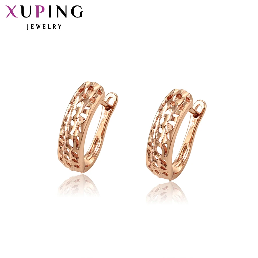 

Xuping Fashion Earrings Jewelry Elegant Environmental Copper Hoop Earrings for Women Mother's Day Gifts S97.6-96701
