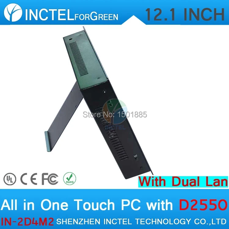 12 дюймов Ультра тонкий все в одном pc с 2 1000 М Nics COM 4 Г RAM 16 SSD 320 HDD|all in one pc|all pcall |