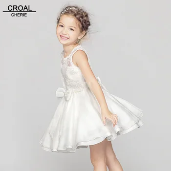 

Summer Lace Princess Dress Party Flower Girls Dresses For Party And Wedding Cute Kids Dresses For Girls Lolita Style Bow Clothes