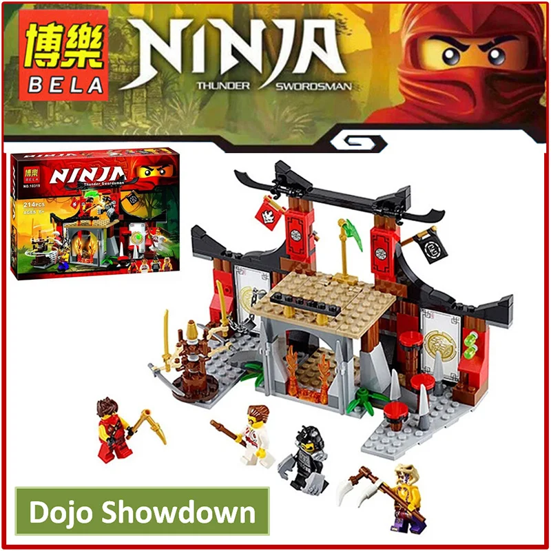 

LEHO 10319 Compatible Ninjagoing Dojo Showdown 70756 Building Bricks Educational Toys For Children