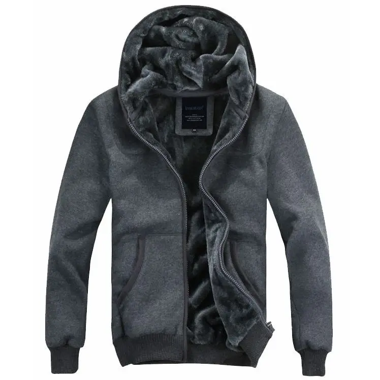 Осенне-зимние пальто и куртки, мужские толстовки размера плюс, кардиган, мужские хлопковые куртки 5XL 6XL, A018 - Цвет: 8024 Dark grey