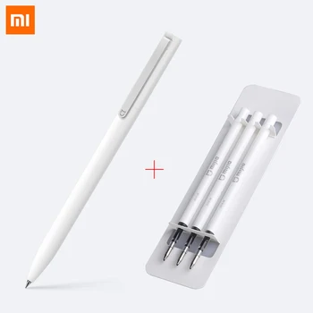 

Original Xiaomi Mijia Sign Pen 9.5mm Signing Pen PREMEC Smooth Switzerland Refill MiKuni Japan Ink add Mijia Pen Black Refill