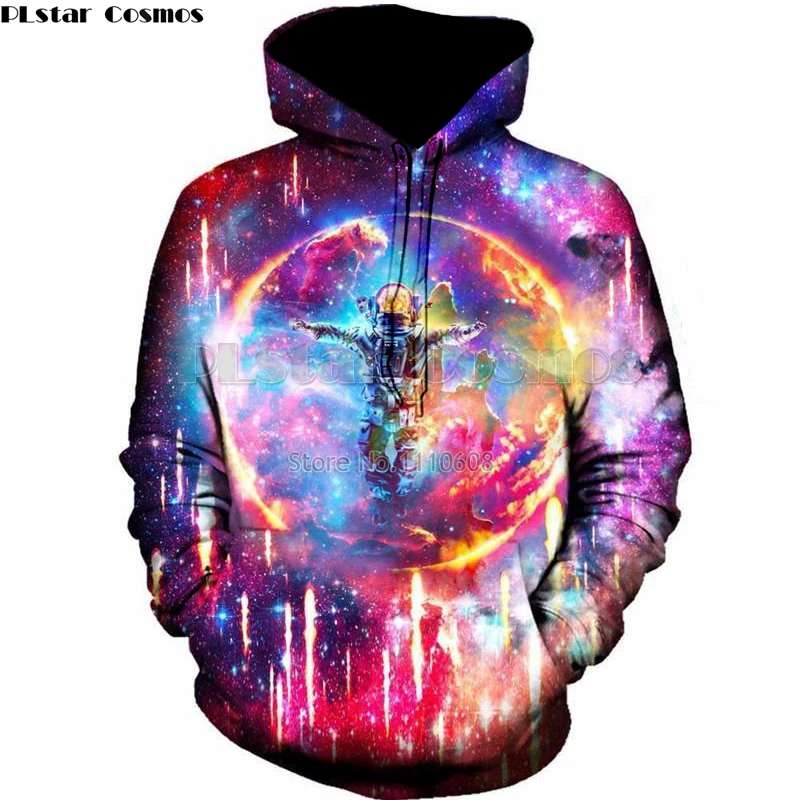 Lstar Cosmos Fashion Long Sweatshirts Hoodies Men /Women Hoody ...