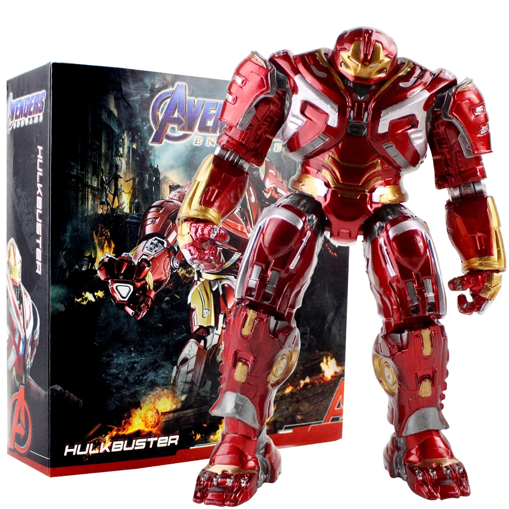 

19cm Avengers Iron Man Hulkbuster PVC Action Figure Collection Model Toy