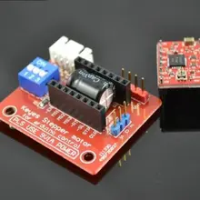 4 шт. A4988 Драйвер шагового двигателя панель управления+ A4988 Драйвер шагового двигателя