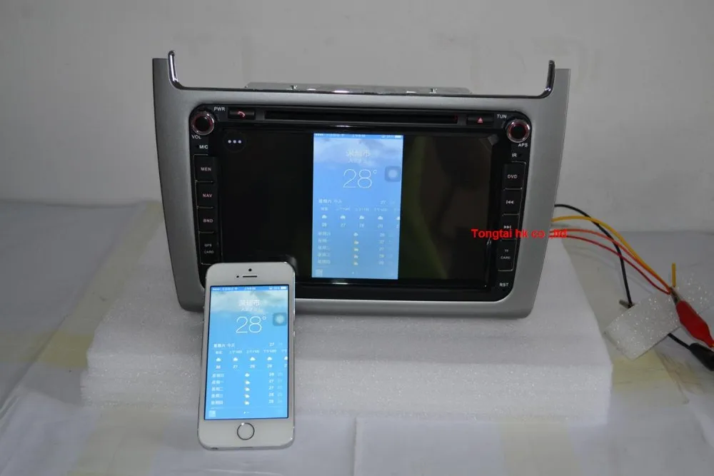 Excellent Android 8.1 for VW polo 2014 2din car dvd,gps navigation,wifi,radio,bluetooth,Steering wheel Canbus,free 8g map mic,touch screen 16