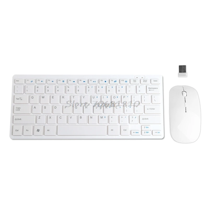 Беспроводная ультратонкая мини клавиатура 2 4 ГГц|mouse combo|keyboard setkeyboard mouse set |