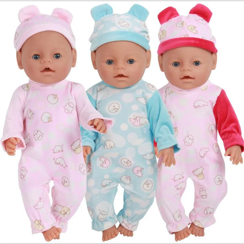 

Fit 18 inch Doll Clothes Born Doll Pink Blue Rabbit Bear Unicorn Hair Belt New Baby Accessories For Baby Birthday Festival Gift