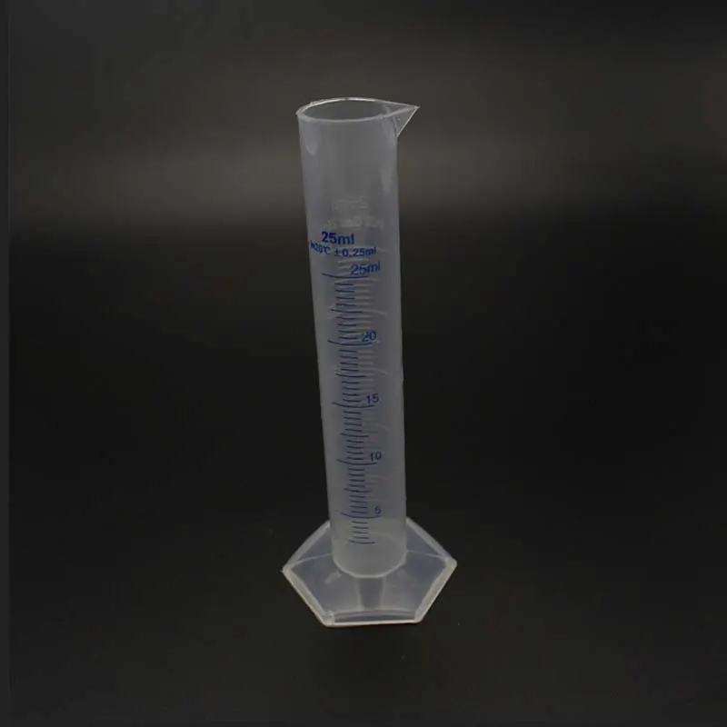 Шт. 1 шт. пластиковый 100 мл измерительный цилиндр Градуированный Цилиндр измерительный выпускник