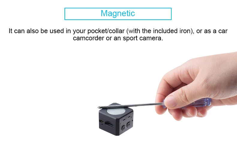 7-mini camera flexible camera full HD 1080P Infrared Night Version car mini DVR Voice Video recording