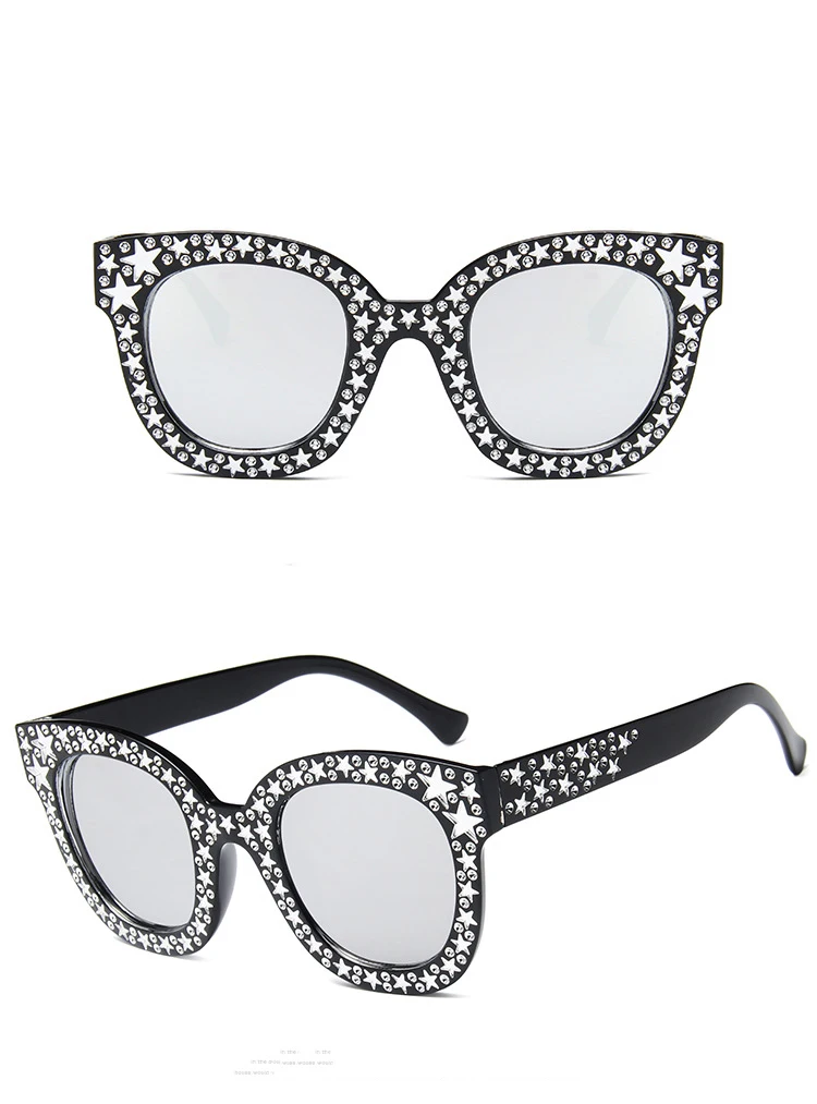 Роскошные Брендовые женские солнцезащитные очки с прозрачными линзами, женские солнцезащитные очки больших размеров, женские солнцезащитные очки