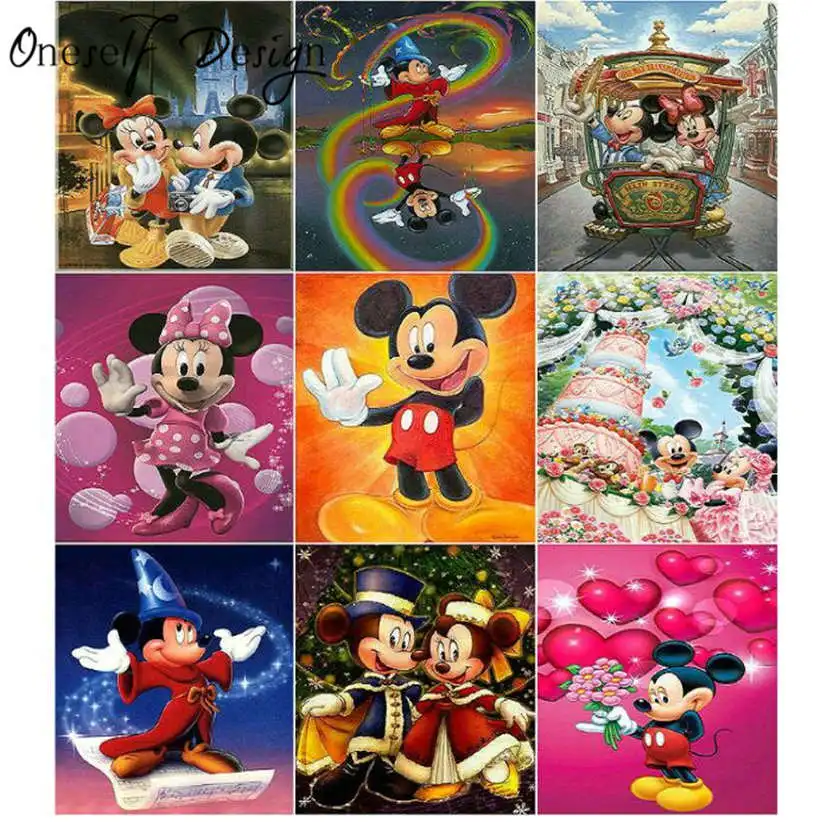 

Diy 5D Diamond Painting Full Square Cartoon anime Diamond Mosaic Sale 5D Diamond Embroidery Rhinestone Pictures Best Kid Gigt