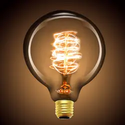 Винтаж LED Эдисон лампа накаливания Золотой светодиодные E27 светодиодные лампы 220 В 40 Вт ST64 g80 A19 G95 энергосберегающие лампы заменить лампы