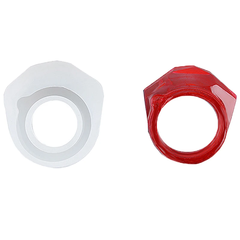 Ассорти DIY силиконовые формы кольца для Создание украшений из каучука ремесло эпоксидные формы УФ кулоны из смолы аксессуары формы
