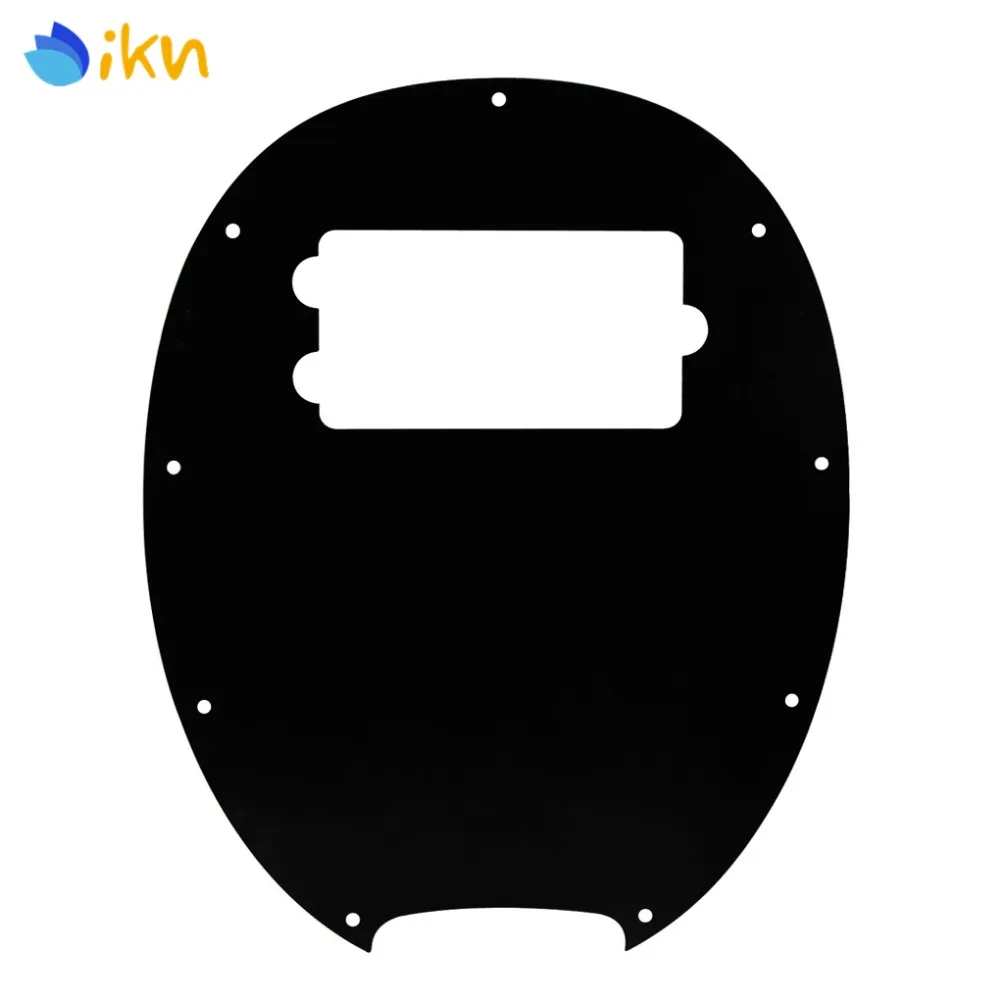 NEW MM Bass Pickguard Humbucker Guitar Scratch Plate Black 3Ply for Music Man Bass Guitar Accessories NEW MM Bass Pickguard Humbucker Guitar Scratch Plate Black 3Ply for Music Man Bass Guitar Accessories