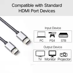 HDMI 2,0 4 k 3D 60FPS кабель 1/2/3/5 m HDMI кабель для HD ТВ ЖК-дисплея ноутбука PS3 проектор компьютерных кабелей