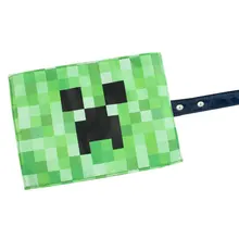 Cute Minecraft Big Pencil Case School Canvas Roll Pouch Pecncil Box Sketch Brush Pen Portable Pencil Box School Art Supplies