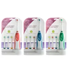 Зубная щетка для чистки зубных десен вращающаяся щетка сменная водонепроницаемая для взрослых и детей