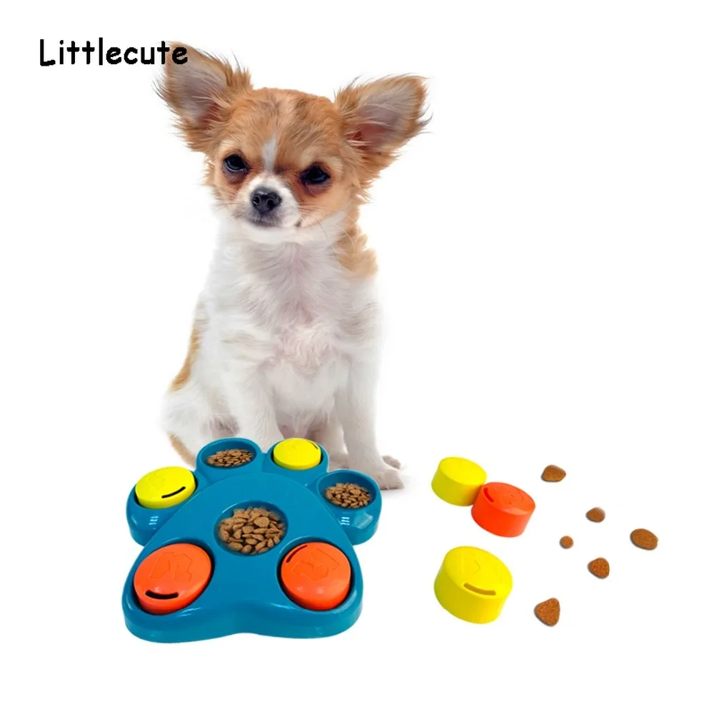 

2018 new dog toy training dog interactive puzzle high quality toy paw size pet toy