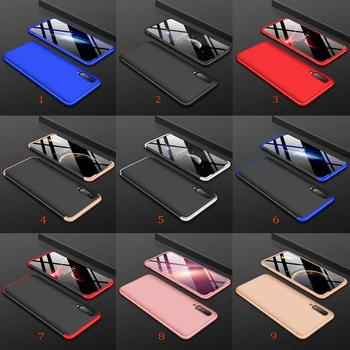 

100pcs/lot For Samsung Galaxy A40 A30 A20 A10 Removable Frosted Full Protective Hard Case For Samsung Galaxy A50 A50S A30S A70