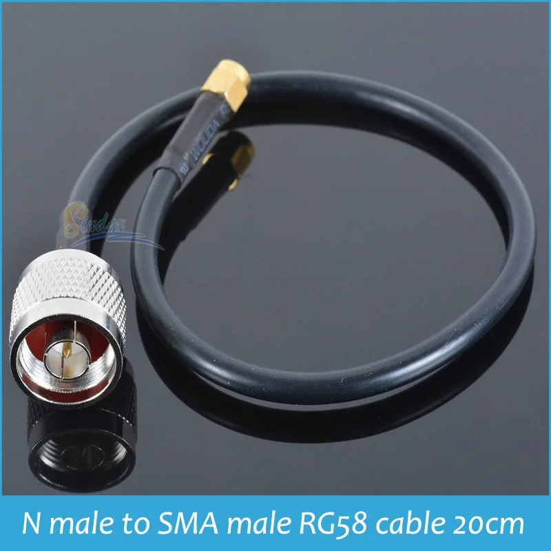 Кабель Sindax RG58 разъем N-SMA 20 см | Обустройство дома