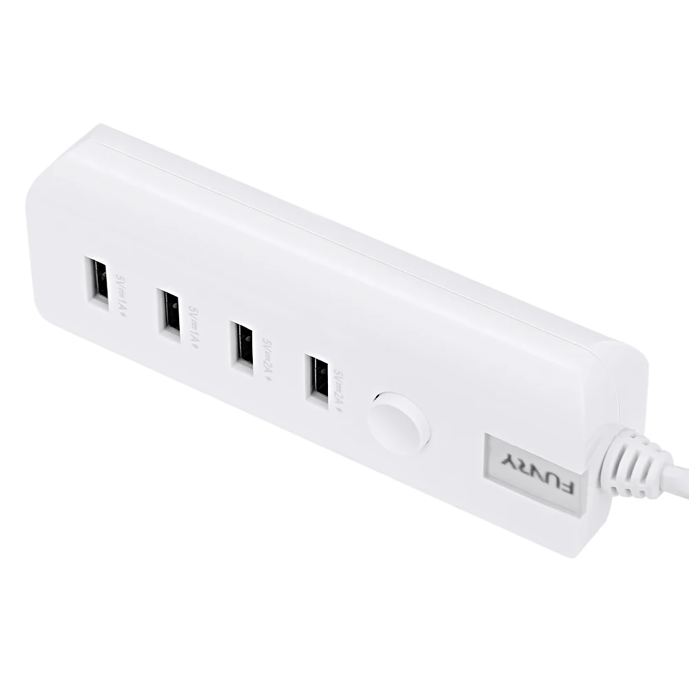 Funry CHG EU001 ЕС Подключите USB мини зарядные устройства 5 В 4 Интерфейс Вход 110 250