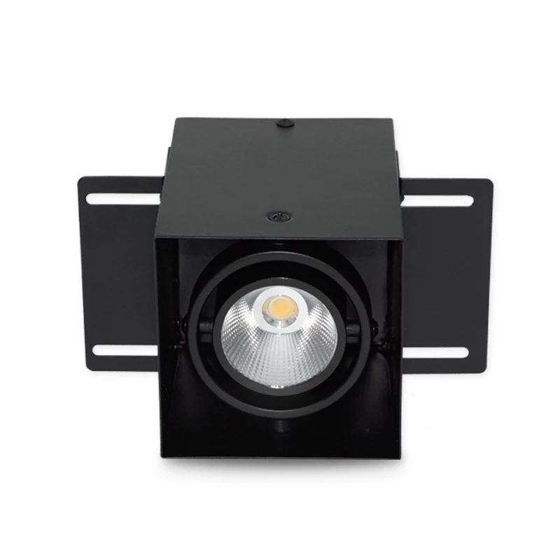 

High quality 2 azimuth adjustment LED COB Downlights 85-265V 5W 7W 10W 14W 20W LED Ceiling Lamp Spot Light