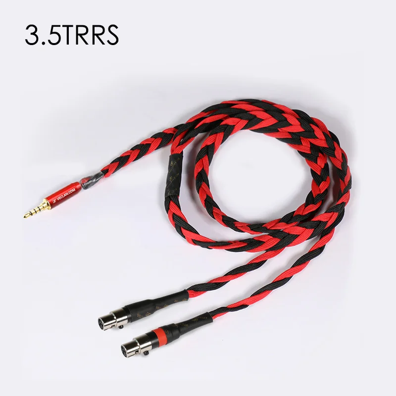 Venture Electronics базовый черный 4 контактный сбалансированный кабель для наушников MINI