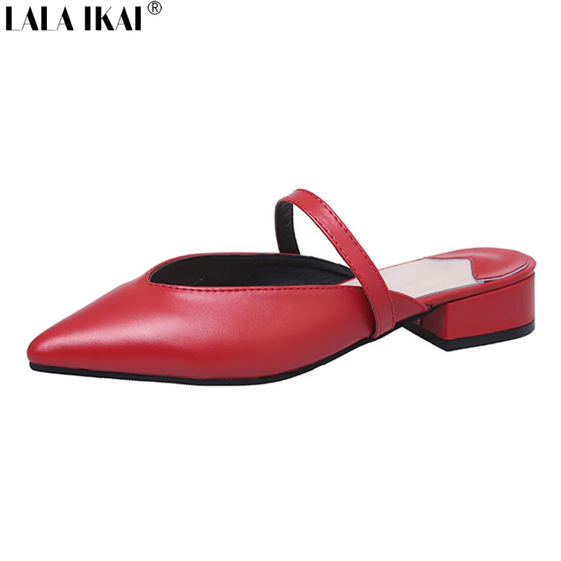 summer flat mules