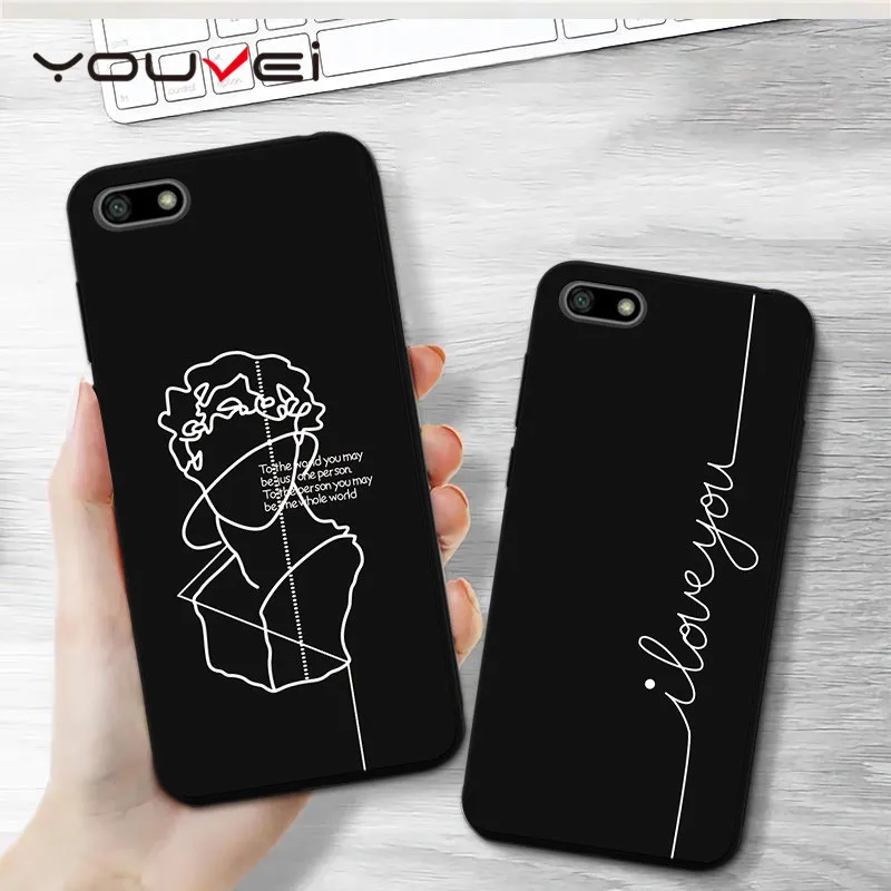 YOUVEI Case For Coque Huawei Y5 Y6 Y5 Y6 Y9 Case Soft TPU Back Cover For Huawei Y5 Y6 Y7 Y9 Prime Phone Case