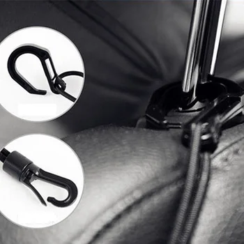 

Luggage Storage net Hook Pouch Holder Black 25x30cm Sundries Bag Car Organizer