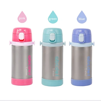 

350ml Tiartisan Children Titanium Double Wall Vacuume Water Bottle For Outdoor Camping Hiking Drinkware Water Mug 3 Color Ta8399