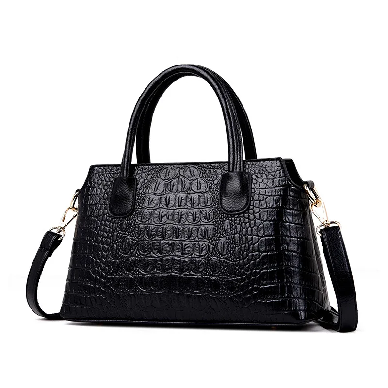 

2019 New Fashion Alligator Women Handbags European Design Leather Ladies Shoulder Bags Female Girl Brand Luxury Crossbody Bag