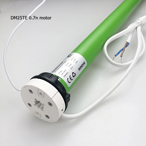 

Free shipping Dooya tubular motor DM25TE 0.7n 1.5n 433MHZ 100V-240V for Dia.38mm tube electric motorized