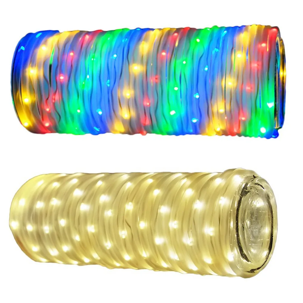 

10 Meters Water Pipe Appearance Strip Light With 136 LEDs with Wireless Remote Control For Party Home Decor Light