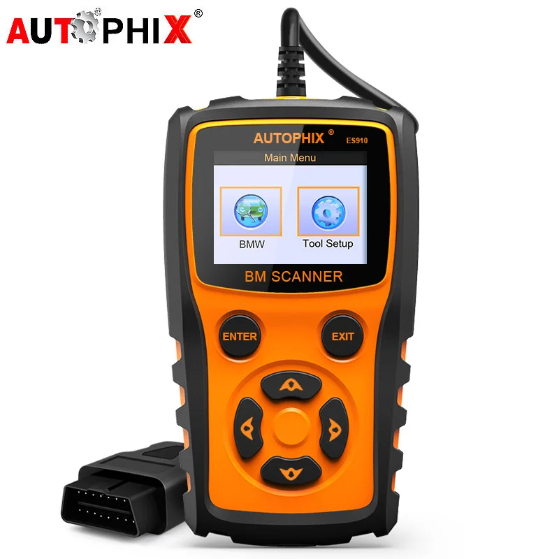 Autophix ES910 OBD2 автомобильный сканер ABS подушка безопасности EPB передача ODB2